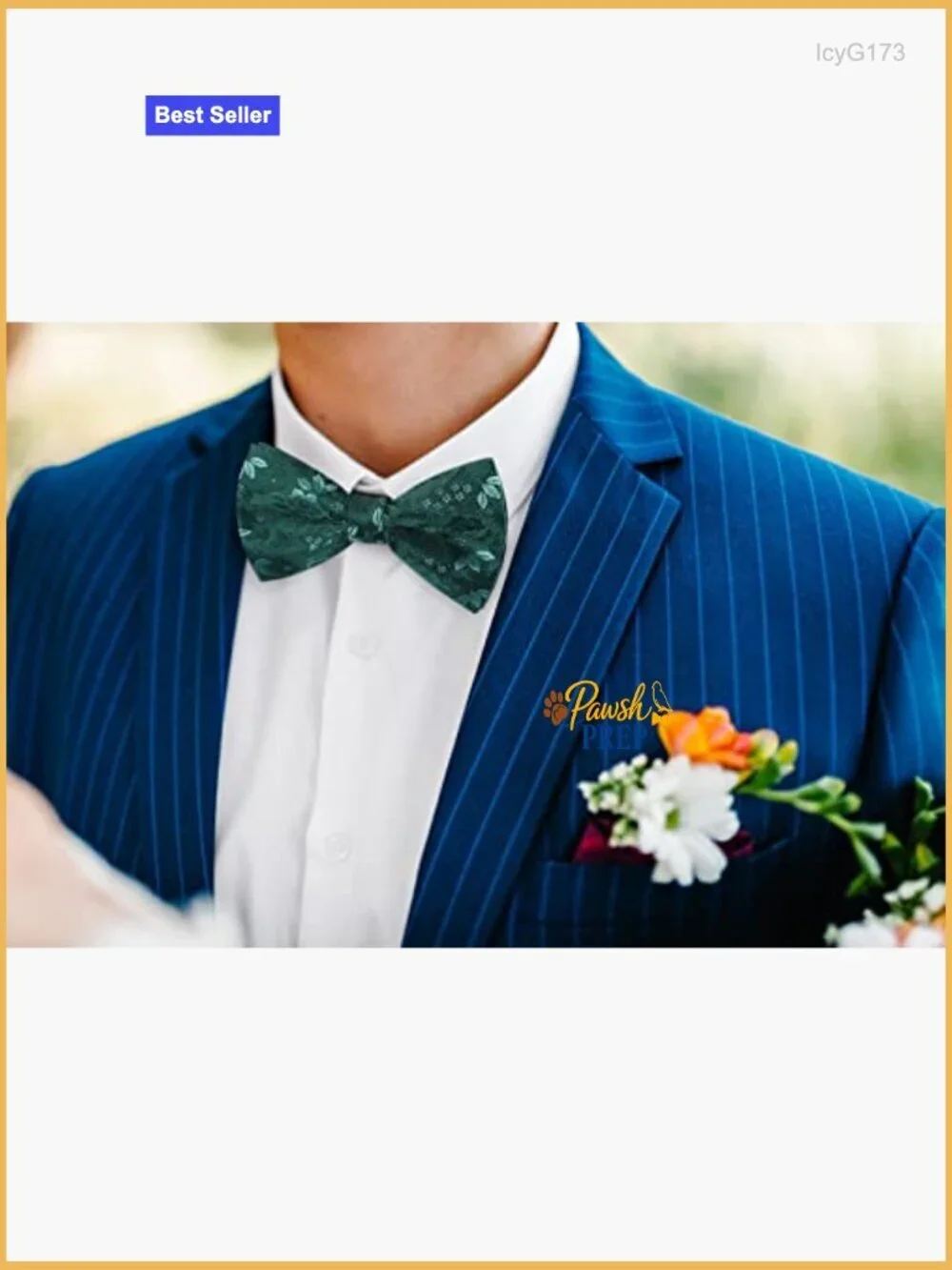 Self-Tie Bow Tie Set with Pocket Square, Silk Blend, Formal Wear